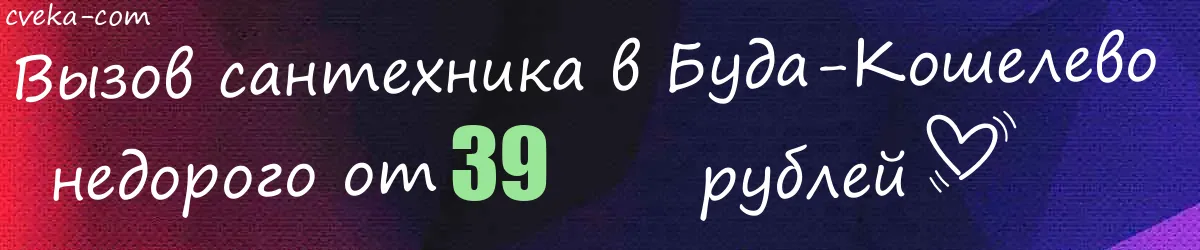 Сантехник в Буда-Кошелево