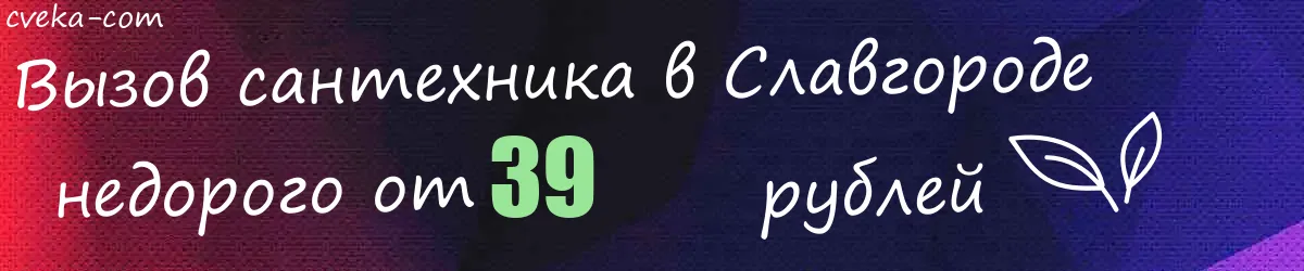 Сантехник в Славгороде