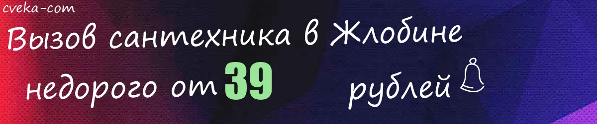 Сантехник в Жлобине