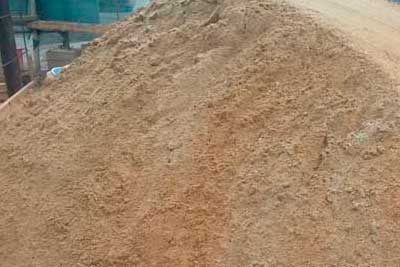 Песок в Цнянке