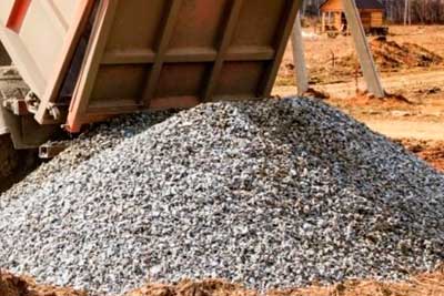 Доставка щебня